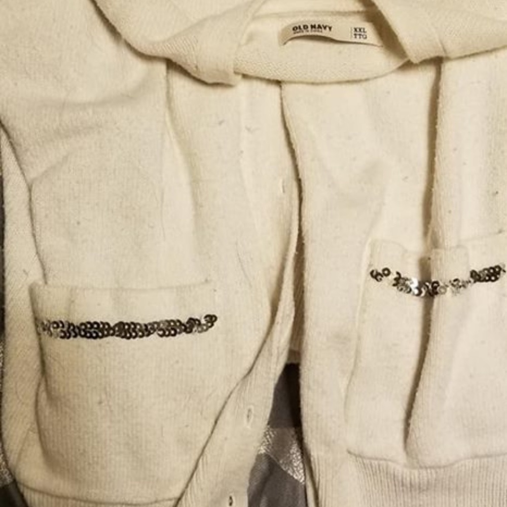 Cream Old Navy Cardigan